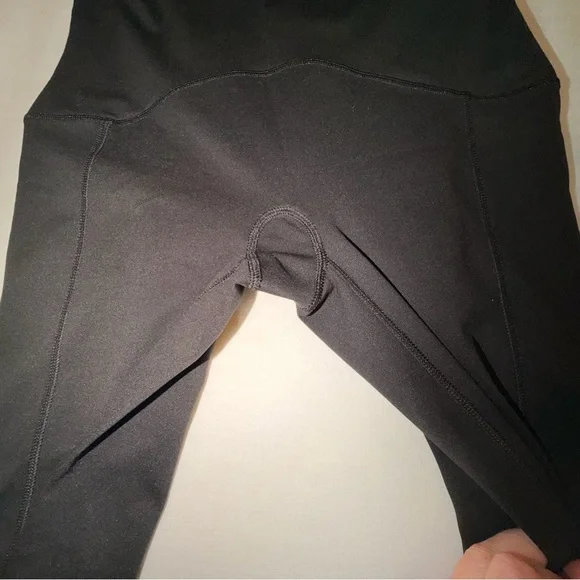 SPANX Black High-Waist Leggings Size M - Picture 6 of 11